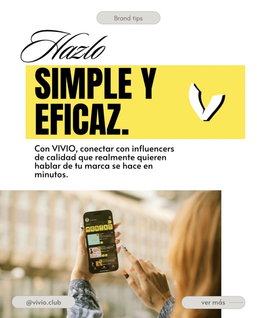 plataforma software influencer marketing Vivio